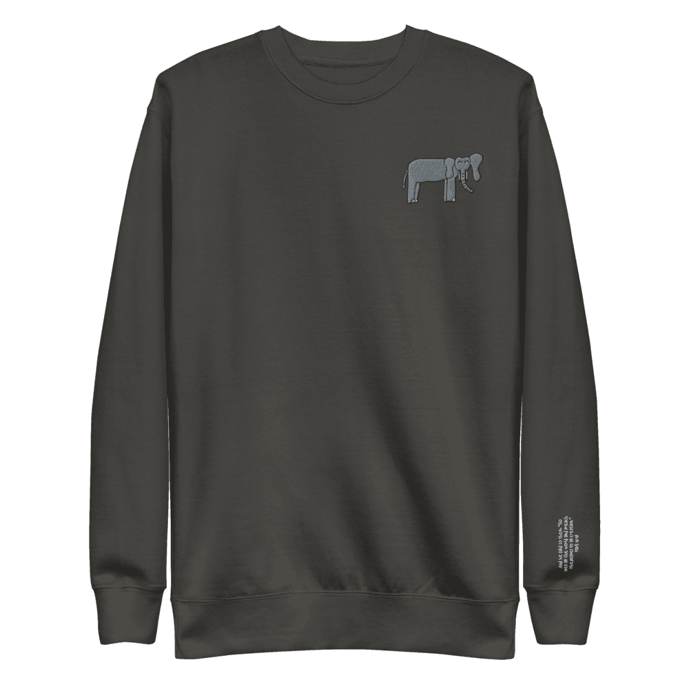 Kimbuni Embroidered Adult Sweatshirt